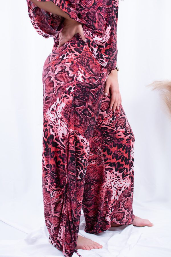 CALÇA LYCRA ROSA E PRETO TROPICAL BRASIL - TAM U - Image 2
