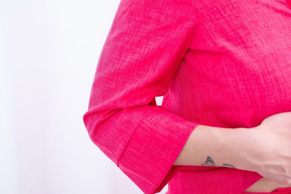 TÚNICA BOTÃO DE FANTASIA - ROSA / PRETA CAFOFO - Image 3