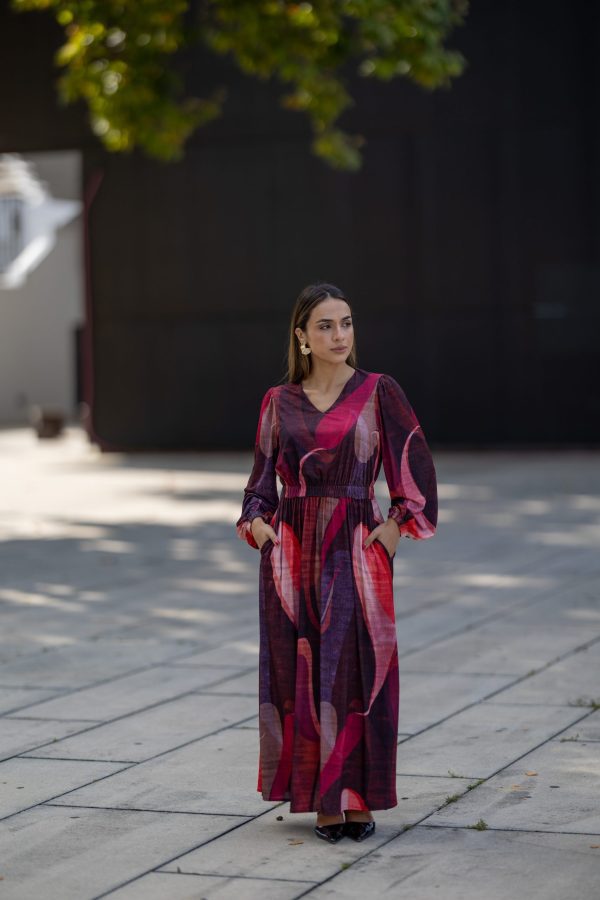VESTIDO ESTAMPADO COM ELÁSTICO CAFOFO - TAM S - Image 2