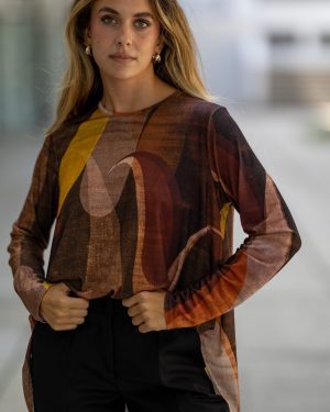 TÚNICA ESTAMPADA CAFOFO
