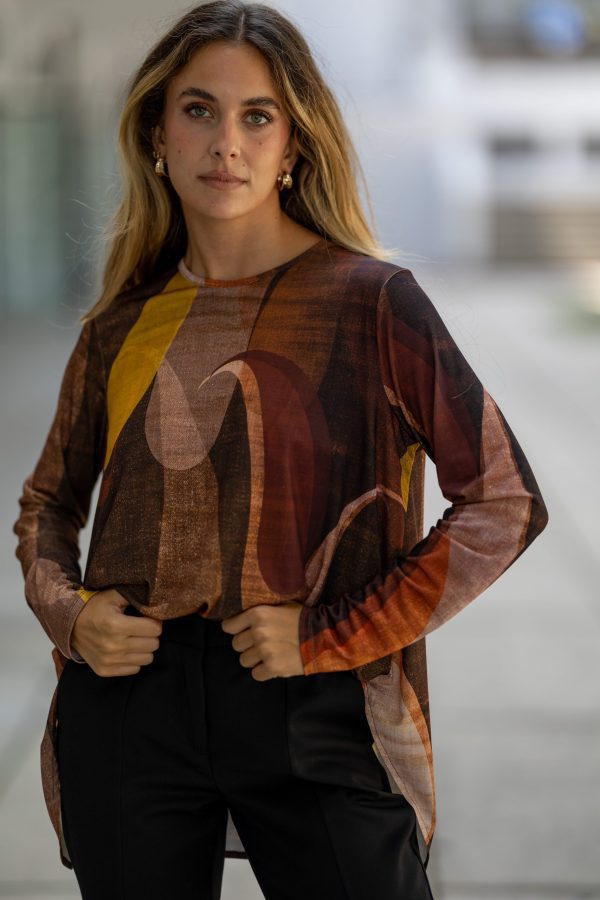 TÚNICA ESTAMPADA CAFOFO