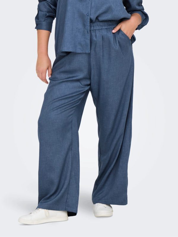 CARMAKOMA <BR><BR>CARHASSY PANT - Regular Fit - Dark Denim - Image 4