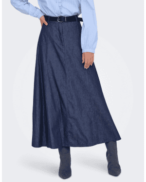Saia jdy – kai hw skirt wvn dia – – blue – medium blue denim