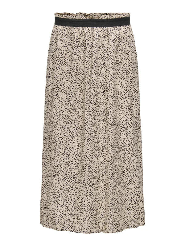 CARMAKOMA <BR><BR> CARVENEDIG LIFE LONG SKIRT - BLACK / ONÇA - Image 2