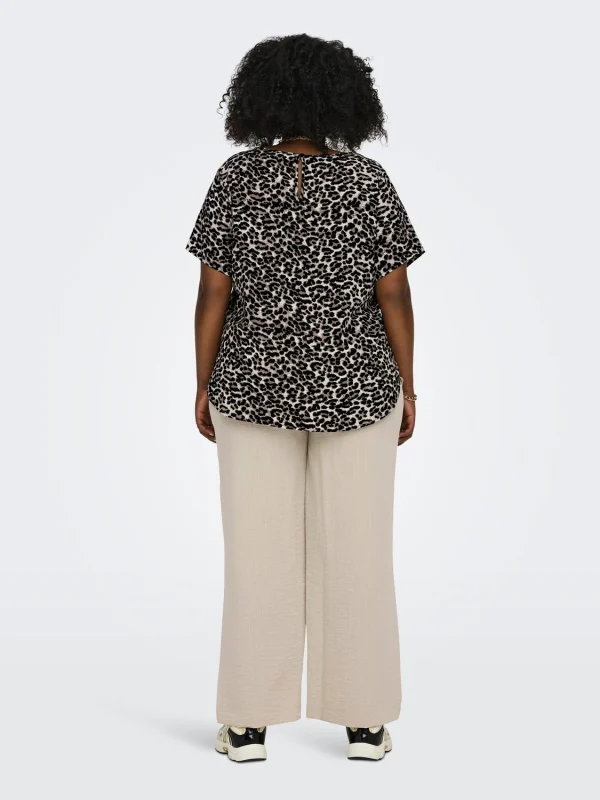 CARMAKOMA <BR><BR> T-SHIRT CARVICA - Regular Fit ANIMAL PRINT LEO - Image 2