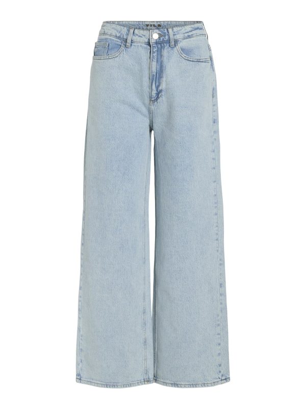 JEANS VILA - VIFREYA - WIDE FIT - Blue - Image 5
