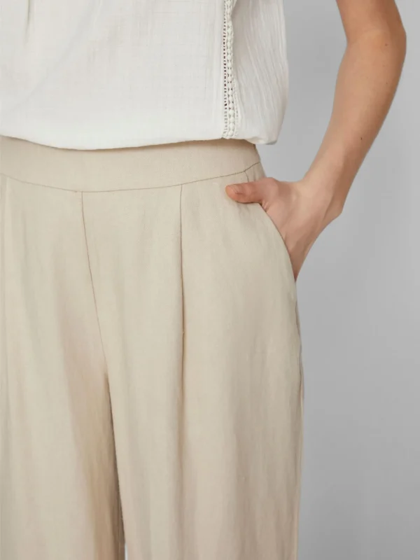 CALÇA VILA - VIJOLANDA HW BLEND PANTS - LINHO CRU - Image 3