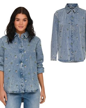 Camisa only – onlvera flower – regular fit