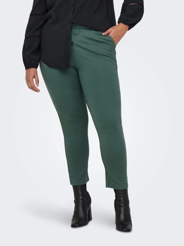 CARMAKOMA <BR><BR> CALÇA CARGOLDTRASH - BLACK / GREEN - Image 7