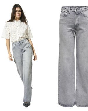 Jeans only – onljuicy hw wide rhinestone – wide leg fit