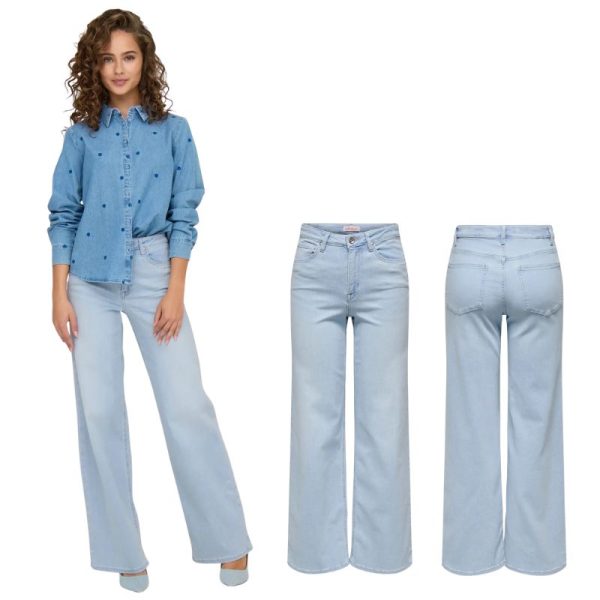Jeans only – onlmadison blush blue