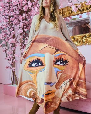 VESTIDO FACE TROPICAL BRASIL