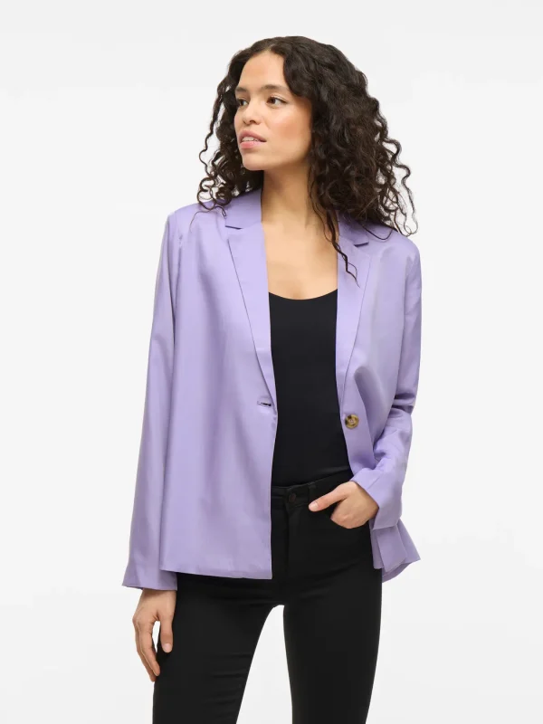 BLAZER VILA - VIBOLIS regular fit - ROXO