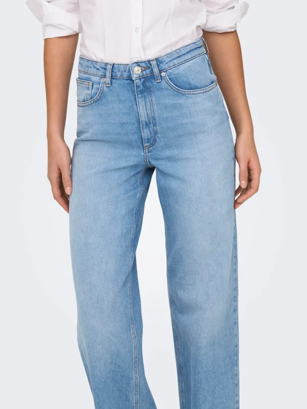 ONLY <BR><BR> JEANS ONLJUICY REA141 - DENIM BLUE - Image 5