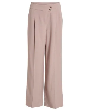 VILA <BR><BR> VIMILLA DETAIL PANTS - Loose Fit / ROSE