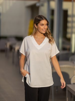 TÚNICA LISA CAFOFO - branco