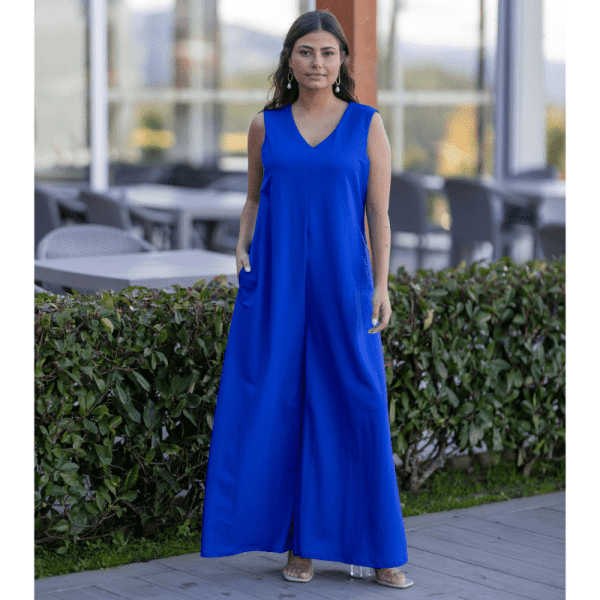 MacacÃo oversize cafofo – azul turquesa azulão