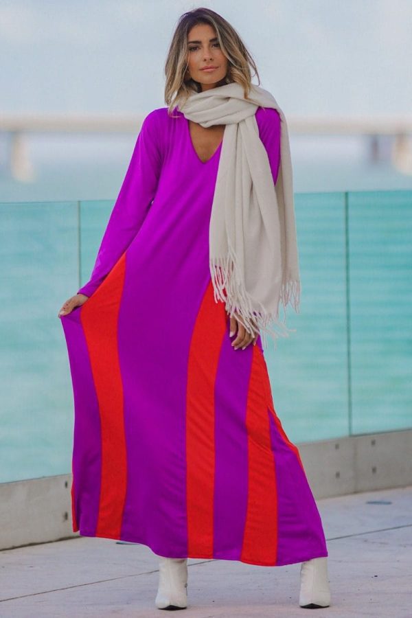 VESTIDO DUO COLOURS - TROPICAL BRASIL - TAM U