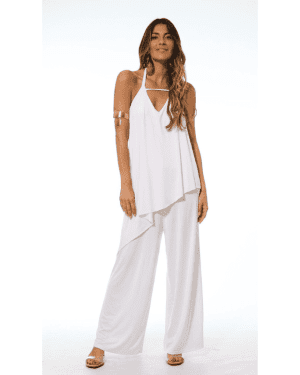 MACACÃO FOLHO BRANCO TROPICAL BRASIL - TAM U