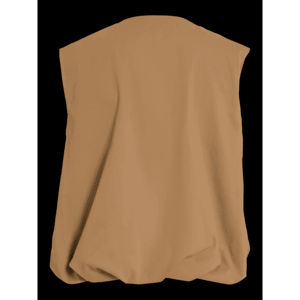 COLETE BOMBER VILA - VIEMELIE VEST - CAMEL - Image 2