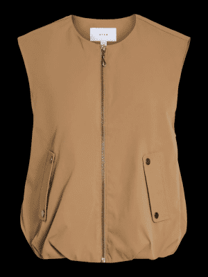COLETE BOMBER VILA - VIEMELIE VEST - CAMEL