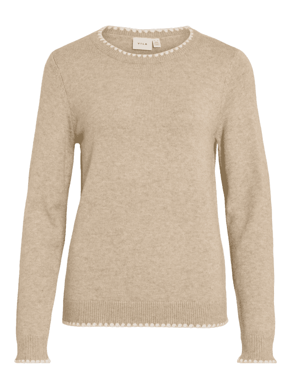 Pullover vila viril bege 1