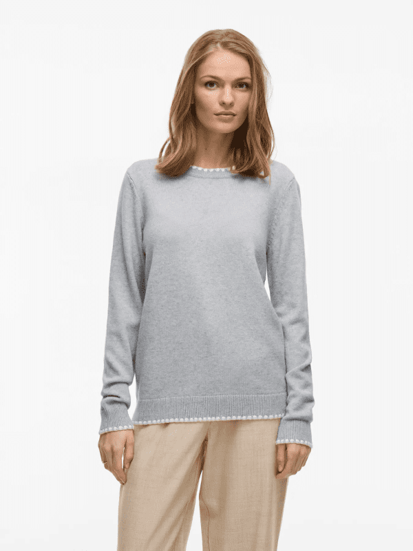 Pullover vila viril grey 3