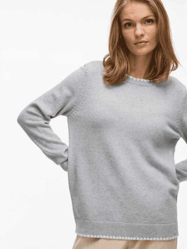 Pullover vila viril grey 4