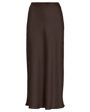 VIELLETTE HW MIDI SKIRT coffee bean