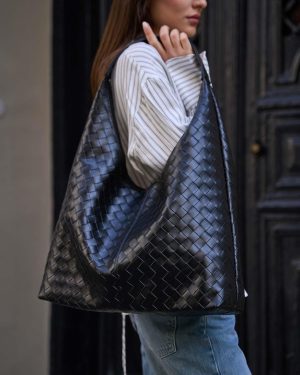 ELLA BY TAM <BR><BR> MALA MAXI - ECOPELE PRETA