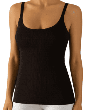 Camisola alÇas seamless dara nude preto