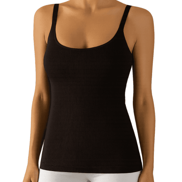 Camisola alÇas seamless dara nude preto