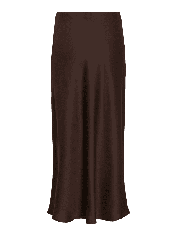 Viellette hw midi skirt coffee bean 2