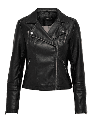 Onlgemma faux leather biker 1
