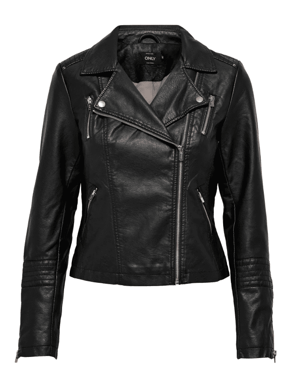 Onlgemma faux leather biker 1
