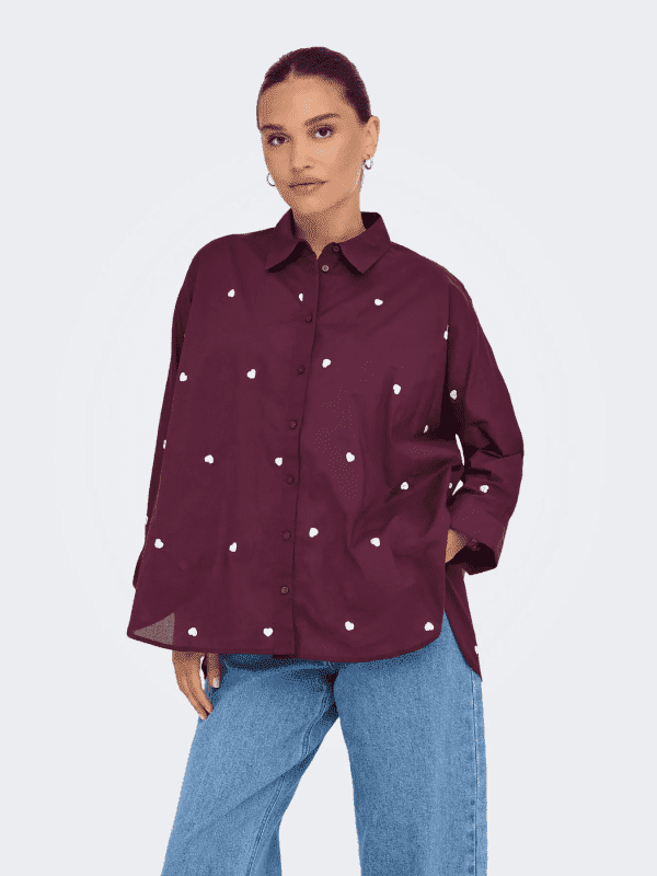 Onlnew lina grace ls emb shirt 3