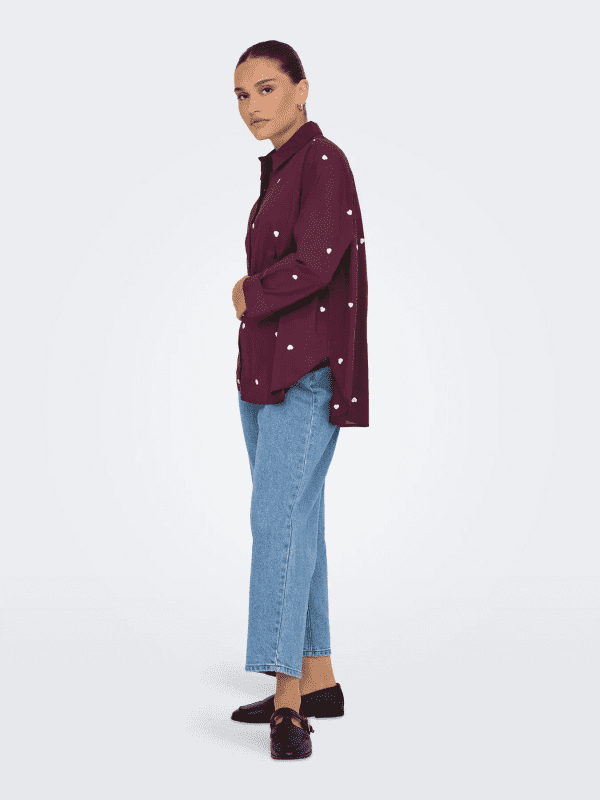 Onlnew lina grace ls emb shirt 5