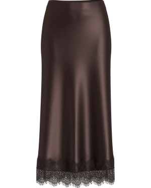 VIELLETTE HW ANKLE LACE SKIRT