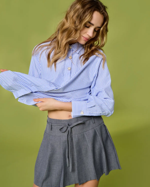 ONLLYRA OREGON SHIRT azul