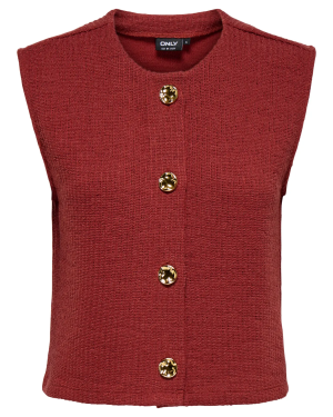 ONLVICKI BUTTON VEST