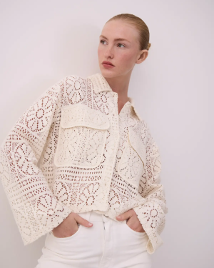 VIMERINDA CROCHET SHIRT