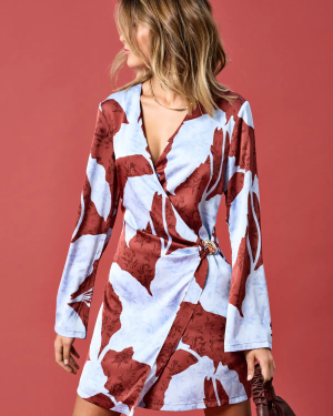 ONLFREYLIA CHIGO SHORT WRAP DRESS