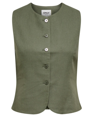 ONLGOA LINEN WAISTCOAT